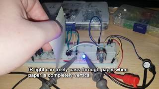 Optoisolation Using IR LED and Phototransistor [upl. by Auburta509]