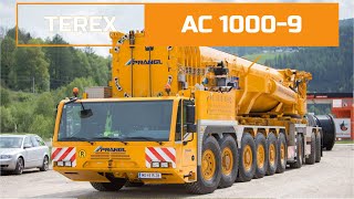 TEREX AC 10009  one of the most powerful allterrain cranes in the world [upl. by Tupler]