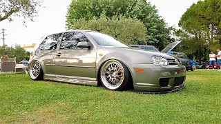 Modified VW GOLF MK4 compilation SOGA 2021 Southern Gardasee [upl. by Ardni416]