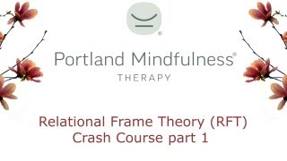 Relational Frame Theory RFT crash course pt 1 [upl. by Larianna]