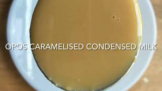 OPOS 1Kg Condensed Caramelised milk [upl. by Pepper]