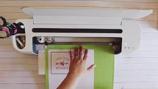 Printable vinyl using print then cut  Craftables [upl. by Huxley]