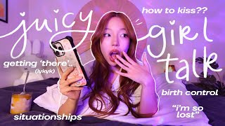 answering TMI GIRL TALK questions ur too scared to ask ur mom juicy [upl. by Kassia683]