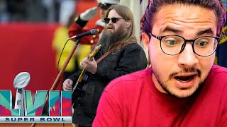 First Time Reaction Chris Stapleton Sings the National Anthem at Super Bowl LVII [upl. by Waterer]