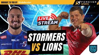 STORMERS VS LIONS LIVE  URC Live Commentary amp Watchalong [upl. by Llireva]