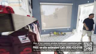 Window treatments installation by Blinds and Shades Depot [upl. by Arabela]