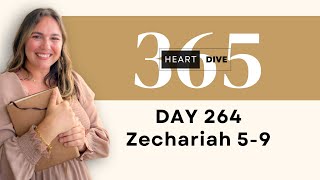 Days 264 Zechariah 59  Daily One Year Bible Study  Audio Bible Reading with Commentary [upl. by Zannini]