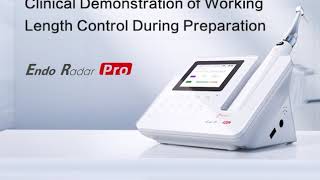 【Clinical Demonstration】 Working Length Control During Preparation of Endo Radar Pro [upl. by Oz]