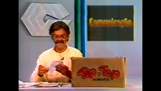 1987  TV GUAÍBA  RBS TV  Comercial Banrisul  Clovis Duarte no Comunicação  Jornal do Almoço [upl. by Vonny]