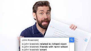 John Krasinski Answers the Webs Most Searched Questions  WIRED [upl. by Sirromal]