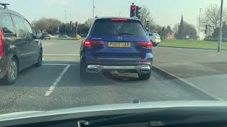 WIGSTON MCDONALDS Roundabout Turn Right 3 Exit [upl. by Jochbed]