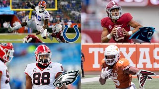 Every First Round Picks Best Play from College  2023 NFL Draft [upl. by Anaeco]