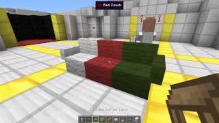 Minecraft  FURNITURE MOD Sofa TV Computer Bathroom amp More  Mod Showcase [upl. by Eelirak]