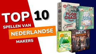 Top 10  Spellen van Nederlandse Makers [upl. by Scever]