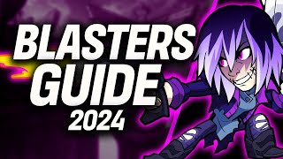 Brawlhalla Pro Blasters Combos amp Gameplay Guide 2024 [upl. by Jenness982]