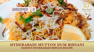 30Minute Hyderabadi Mutton Biryani  Quick amp Easy Instant Biryani Recipe Cooking Biryani Mutton [upl. by Ahtel]