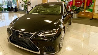 NEW Lexus LS 500 AWD Executive Edition  quick walk around  Interior Extremely impressive [upl. by Forkey]