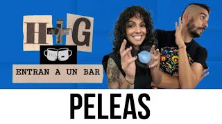 HYG ENTRAN A UN BAR 4 PELEAS [upl. by Lalita]