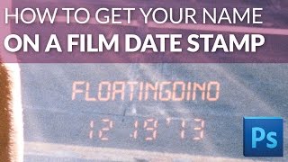 How to put your name on a film date stamp [upl. by Cale196]