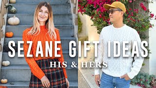 SEZANE HAUL TRYON  Winter Collection Holiday Gift Ideas for HIM amp HER feat Octobre Editions [upl. by Noned]