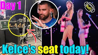 The 4 most VIP seats will be for Travis Kelce when he attends the Eras Tour today [upl. by Shepp995]