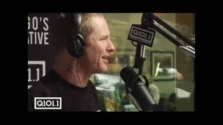 Slipknot amp Stone Sours Corey Taylor takes over Q101 WKQX Chicago [upl. by Ylsel72]