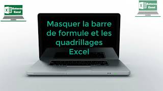 Comment masquer la barre des formules et retirer les quadrillages Shorts excel [upl. by Assili583]