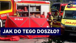 Najnowsze informacje na temat tragicznego wypadku na Woronicza Jest nagranieTVN24 [upl. by Jarad470]