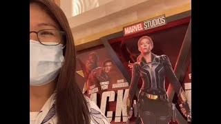 Let’s watch movie black widow at Galaxy cinema Macau  Chinoys Lab [upl. by Aihsenyt360]