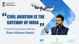 Honble Minister Shri Ram Mohan Naidu Highlights RCS UDAN’s Role In Transforming Indian Travel [upl. by Domenic677]