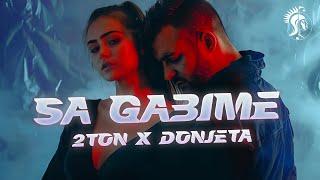 2TON X DONJETA  SA GABIME Lyric Video [upl. by Toole]