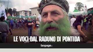 Lega tanti meridionali al raduno di Pontida quotLoro ci accettanoquot [upl. by Areval]