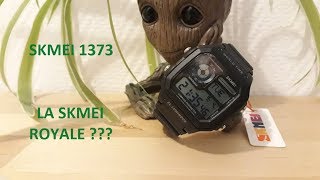 SKMEI 1373 clone de la CASIO AE1200WH La SKMEI ROYALE [upl. by Leavelle]