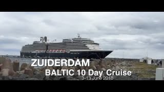 Baltic Zuiderdam Cruise 2018 [upl. by Alphonsa]