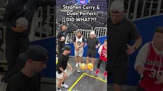 Stephen Curry and Dude Perfect Take on The Crystal Ball Challenge  shorts [upl. by Konrad]