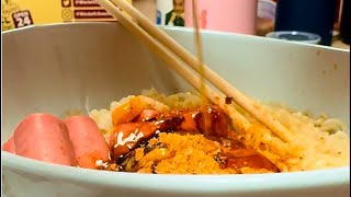 ASMRInstant Noodles Sausage Preparation asmr noodles mukbang [upl. by Lael]