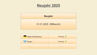 Neujahr 2025 [upl. by Webster]