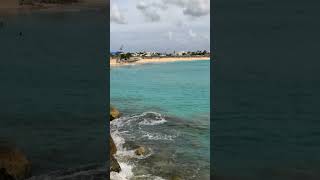 quotPlane Departure View from Sonesta Maho Beach Hotel 2quot touristiqueproductions youtubeshorts [upl. by Vyner]