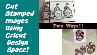 Cut Stamped Images Using Cricut Design Space [upl. by Joscelin269]