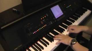 Dia  Sheila Majid Yamaha Piano CVP Clavinova cover with backup [upl. by Ahkihs293]