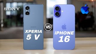 Sony Xperia 5 V 5G Vs iPhone 16 5G [upl. by Keeryt399]