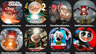 Choo Choo Charles 2 MobileChoo Choo Charles Mods Cursed ThomasBus EaterHell CharlesHorror Train [upl. by Vedette]