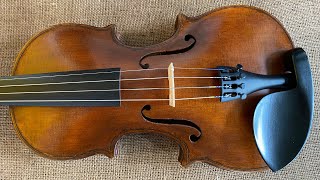 SOLD Old American Violin 1217 Beautiful Old SILKY Tone full of CHARACTER [upl. by Rovner348]