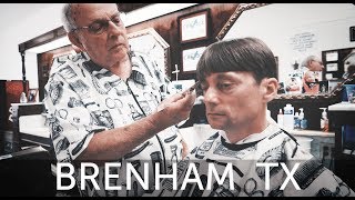 💈 Haircut in Original 1960s Brenham Texas Barbershop  Ottos Barber Shop [upl. by Hoxie82]