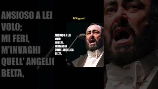 Luciano Pavarotti sings ‘M’Appari’ [upl. by Annahsat]