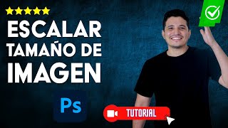 Cómo CAMBIAR o ESCALAR TAMAÑO de IMAGEN en Photoshop sin deformarla  💻Diferentes métodos✅ [upl. by Poliard]