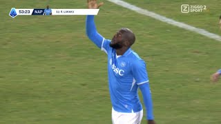 Romelu Lukaku Goal Napoli vs Roma 10 All Goals and Extended Highlights [upl. by Ketchum]