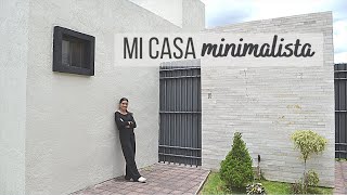 Casa pequeña sencilla y MINIMALISTA en México  HOUSE TOUR actualizado [upl. by Nolte666]