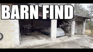 I found a ABANDONED GARAGE with a RARE 1966 OLDSMOBILE F85 STATION WAGON IN IT [upl. by Yadnus]