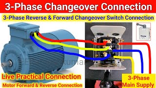 Automatic Transfer Switch ATS Changeover for 3 phase Three Phase ATS Wiring Diagram [upl. by Branen]